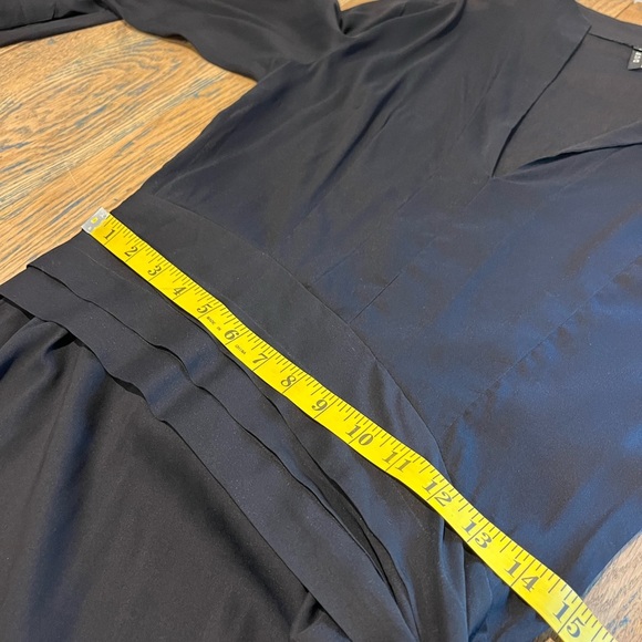 🖤 DUBUC • Black Sheer Tunic • Size 8 - Picture 7 of 9